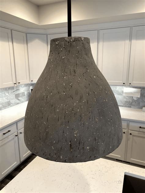 Concrete Kitchen Lights