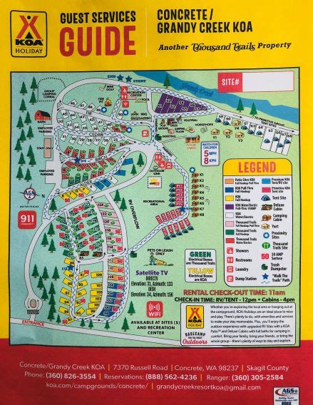 Concrete Koa Site Map