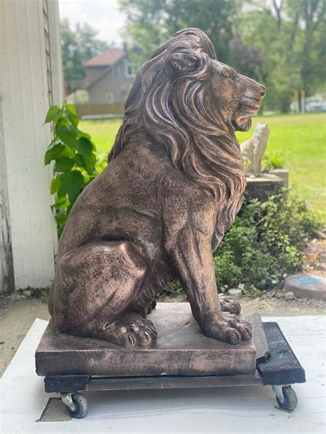 Concrete Lion Statue Value