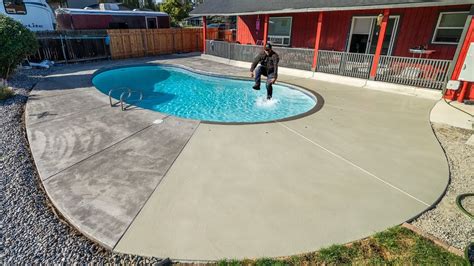 concrete overlay pool