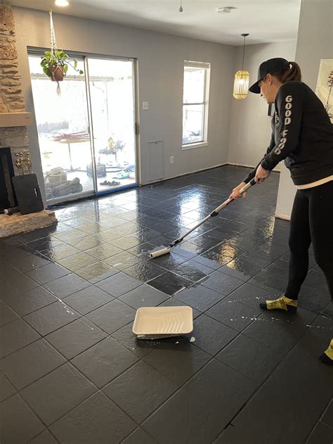 Concrete Paint On Tile