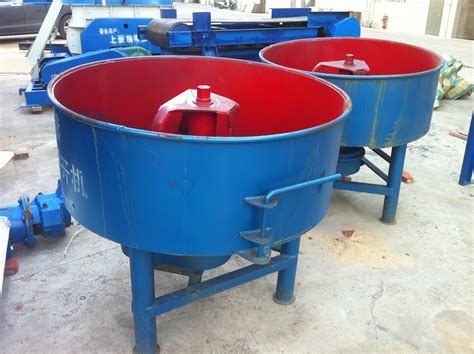 Concrete Pan Mixer Machine