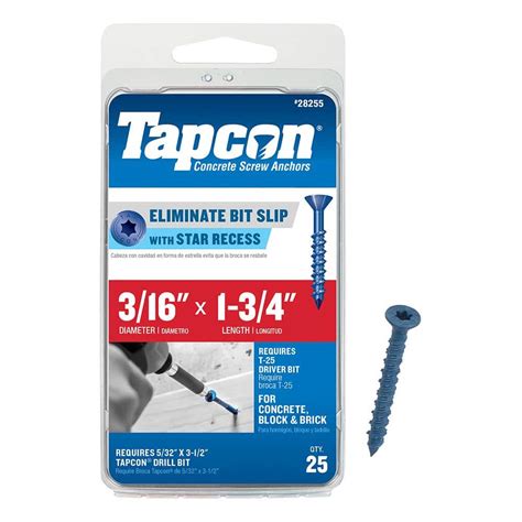 Concrete Screws Tapcon