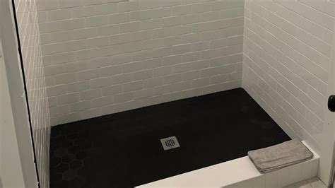 Concrete Shower Pan Without Tile