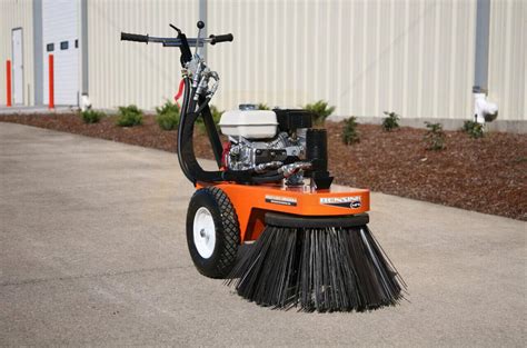 concrete sweeper machine