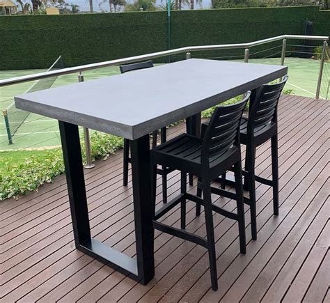 Concrete Table Top Bar