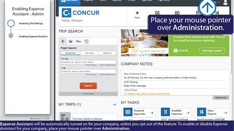 concur expense reports training