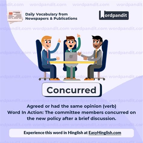 Concurred