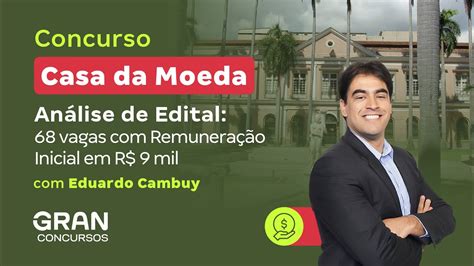 concurso casa da moeda edital