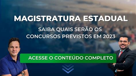 concurso juiz estadual 2023