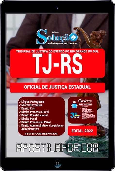 concurso tj rs 2022