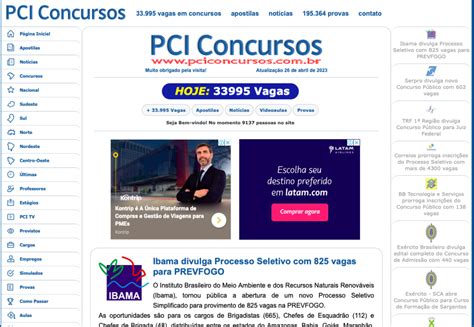 concursos pcis