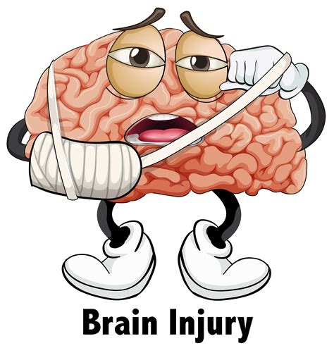 concussion injury animation