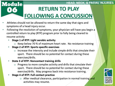 concussion protocol for youth sports
