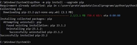 conda activate didn't update pip command