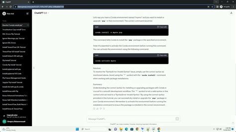 conda install syntaxerror invalid syntax