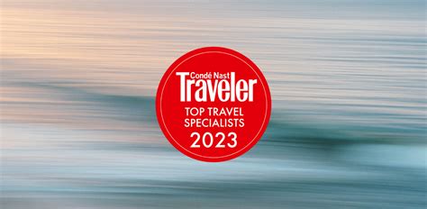 conde nast top travel specialists 2023
