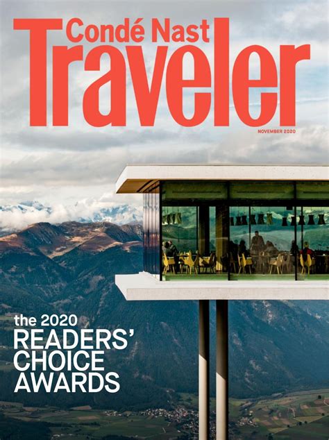 conde nast travel magazine website