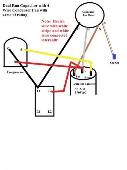 Condener Fan Motor Wiring Diagram