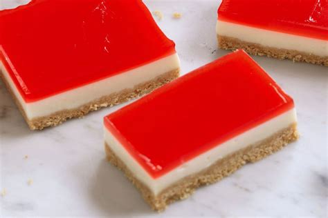 Condensed Milk Jelly Slice