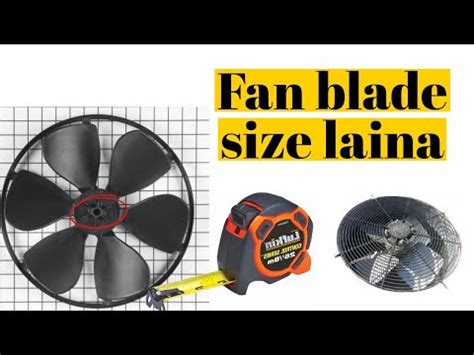 Condenser Fan Diameter