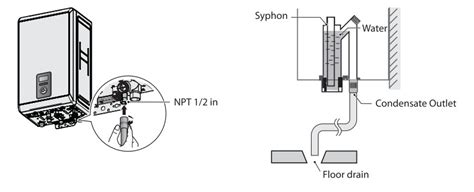 Condensing Boiler Drain Trap