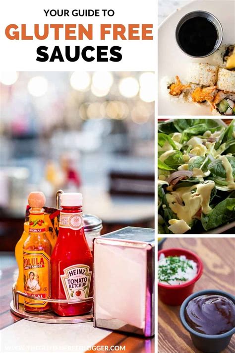 Condiments Without Gluten