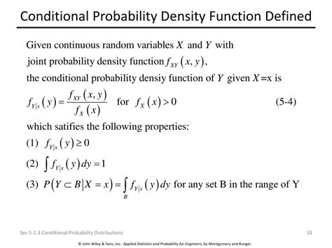conditional probability density function example