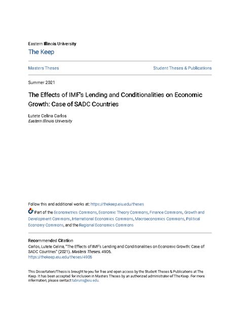 conditionalities of imf lending