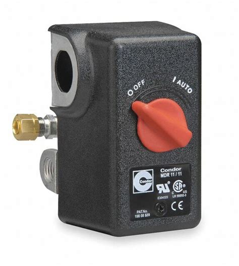 condor air pressure switch adjustment