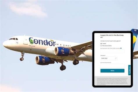condor flug online check in