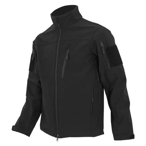 condor tactical jacket - black soft shell
