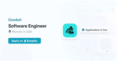 Conduit Job Application