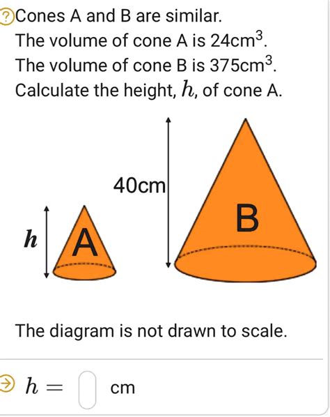 Cone Formula 8Th Grade