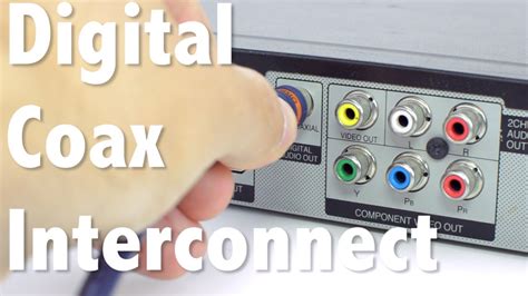 Conectar Audio Cable Coaxial