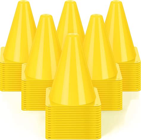 Cones Yellow Color