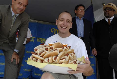 coney island hot dog eating contest record