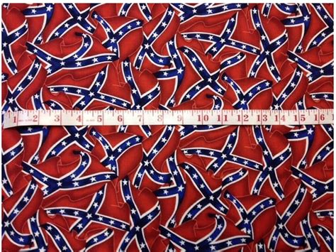 confederate flag fabric yard