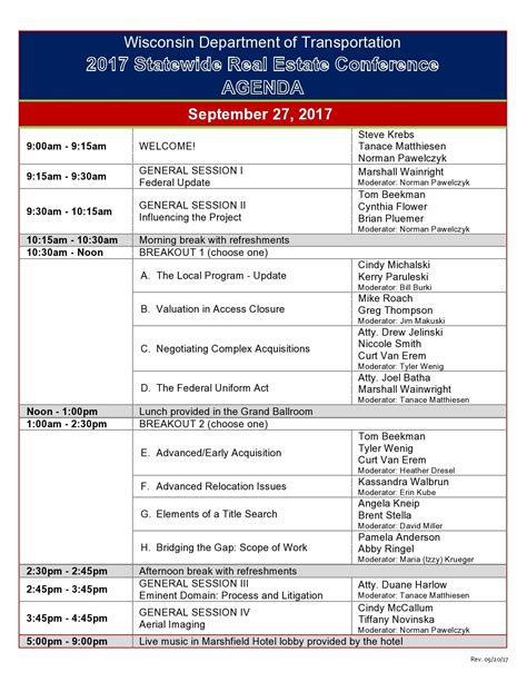 FREE 10+ Sample Conference Schedules in PDF MS Word