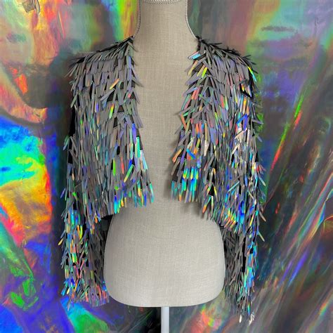 Confetti Jacket Black