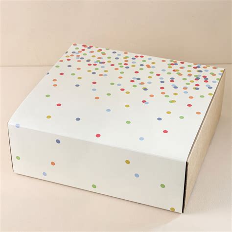 Confetti Print Box