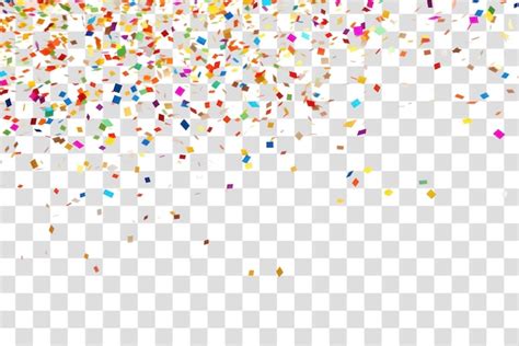 Magnificent Confetti Transparent Background Video: Sprinkle Joy to Your Visuals!