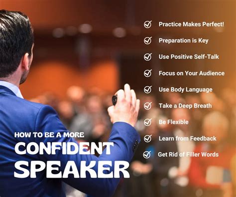 confident speaker