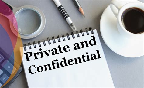 confidentiality and privacy