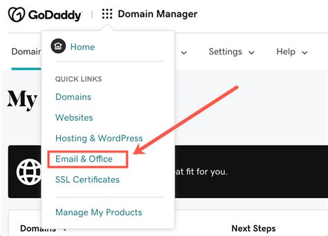 configure cpanel email godaddy