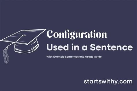 configure example sentence