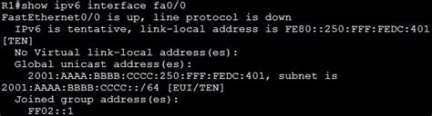 configure link local ipv6 address cisco command
