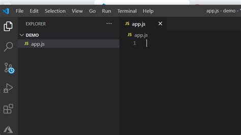 configure node js in vs code