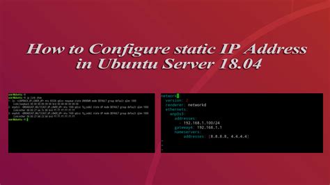 Configure Static Ip Ubuntu Server Raspberry Pi