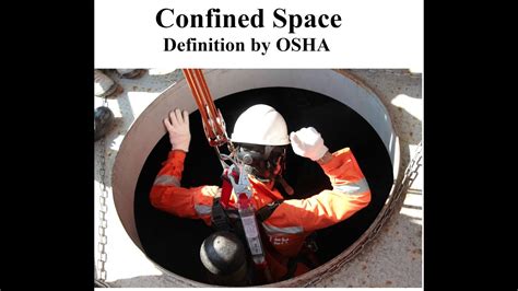 confined space definition osha